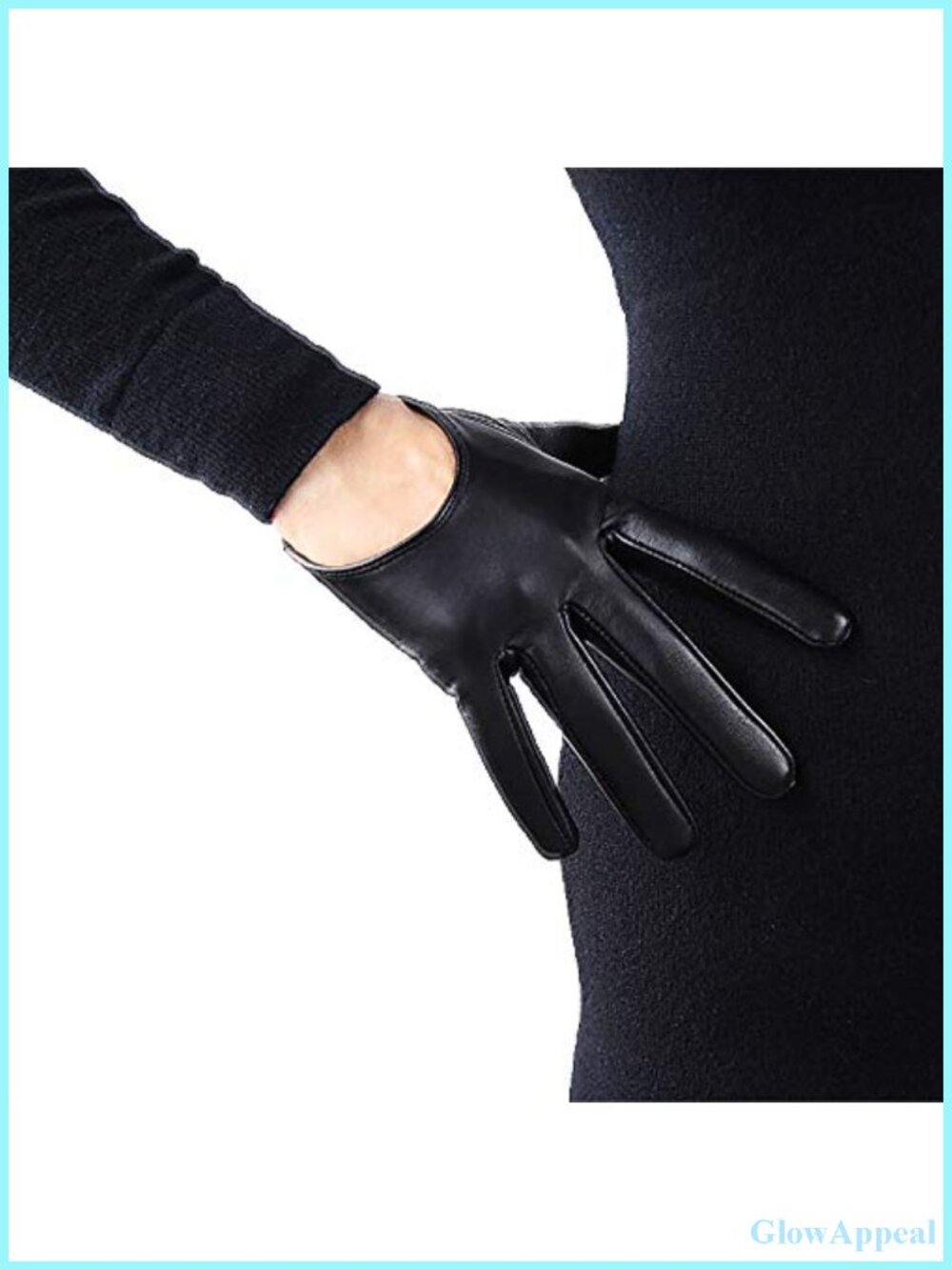 Women's Real Leather Driving Gloves, Sheepskin Lambskin Touchscreen, Extra